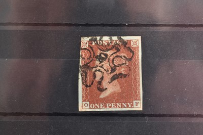 Lot 144 - A selection of Victorian 1d Penny Red Stamps