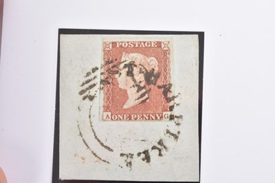 Lot 144 - A selection of Victorian 1d Penny Red Stamps