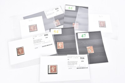 Lot 145 - A selection of Victorian 1d Penny Red Stamps