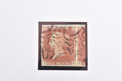 Lot 145 - A selection of Victorian 1d Penny Red Stamps