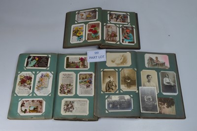 Lot 167 - Edwardian and Later Postcards and Schoolboy Stamp Albums (350+ Postcards)