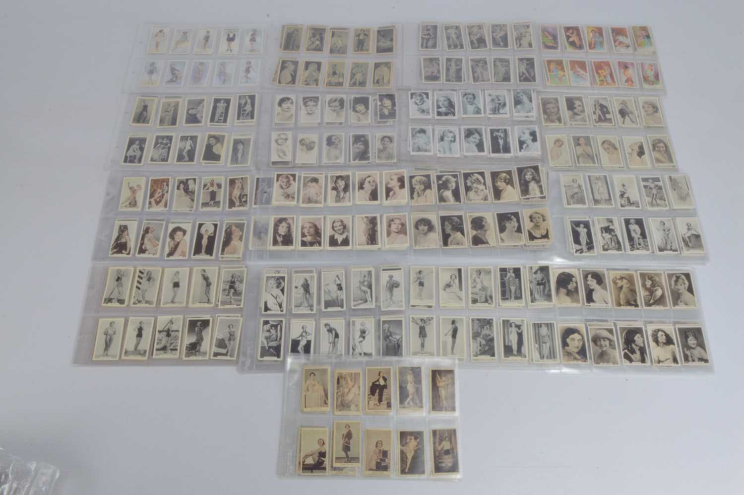 Lot 179 - Actress and Beauties Themed Cigarette Card Sets (18 Sets)