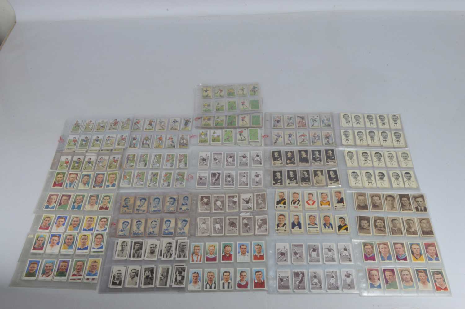 Lot 181 - Football Themed Cigarette Card Sets (22)