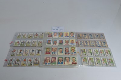 Lot 181 - Football Themed Cigarette Card Sets (22)