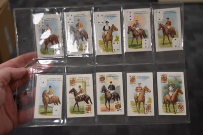 Lot 182 - Sports Themed Cigarette Card Sets (15)