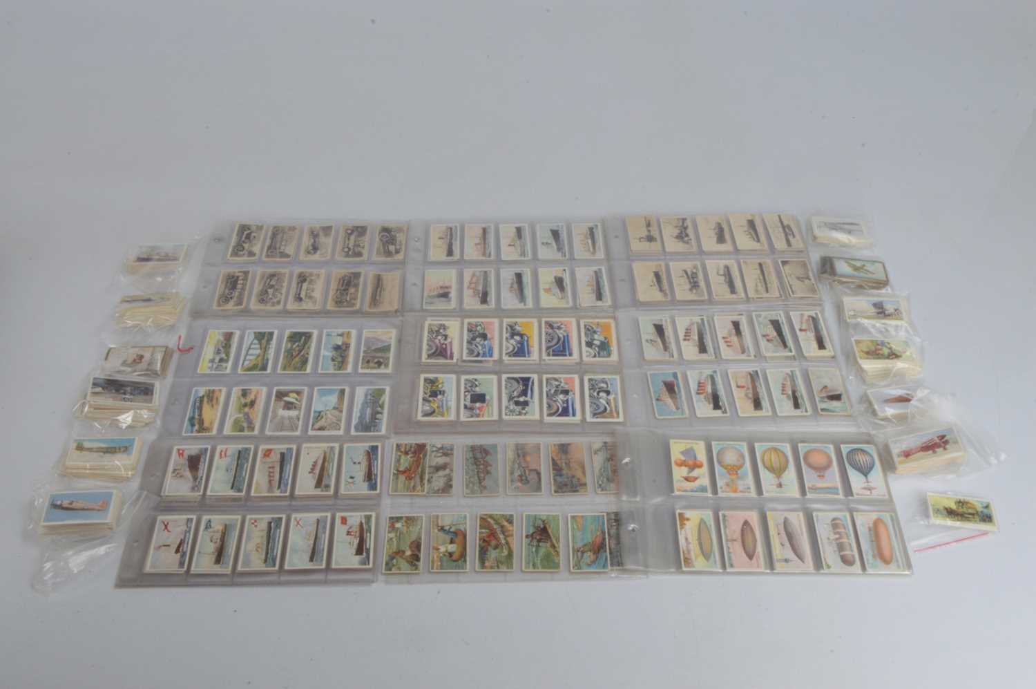 Lot 186 - Transport Themed Cigarette Card Sets (23)