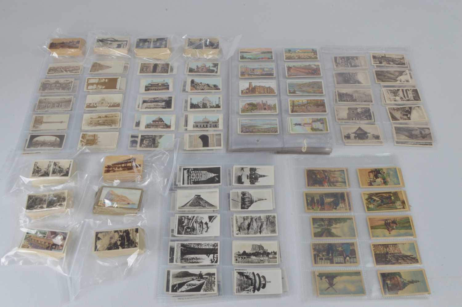 Lot 188 - World Views and World Themed Cigarette Card Sets (19)