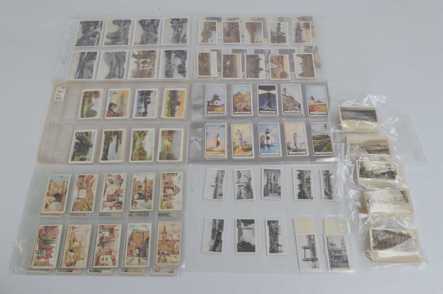 Lot 189 - British Isles Views/Scenes Themed Cigarette Card Sets (11)