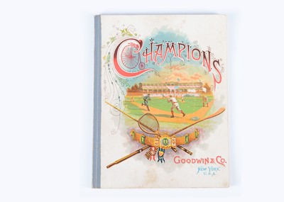 Lot 203 - Goodwin & Co Chromolithographic Printed Album Champions