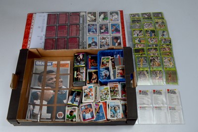 Lot 217 - 1980s/90s US Sports and Cricket Bubble Gum Cards and Panini Stickers (100s)