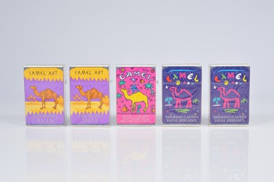 Lot 238 - Five limited edition Art collection Camel Cigarettes