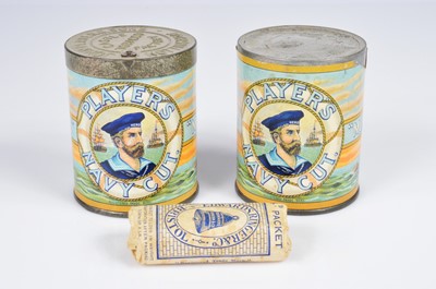 Lot 244 - Two vintage John Player & Sons Tabacco tins