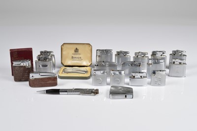 Lot 258 - A collection of Ronson Pocket lighters
