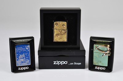 Lot 263 - An unused 2015 Moon Landing Zippo Lighter