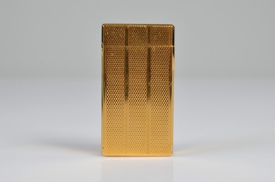 Lot 279 - A Colibri Molectric '88' gold plated pocket lighter