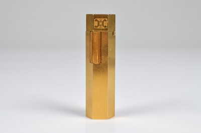 Lot 286 - A French Celine Hexagonal Gas Pocket Lighter