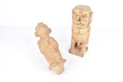 Lot 325 - A Pre-Columbian Stone Sculpture