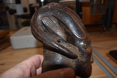 Lot 329 - A collection of African carved items