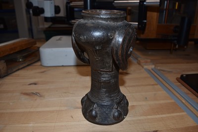 Lot 329 - A collection of African carved items