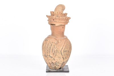 Lot 334 - A Nigerian Terracotta Calabar Pot