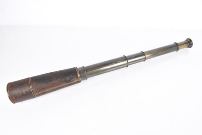 Lot 361 - A vintage Negretti & Zambra five drawer telescope