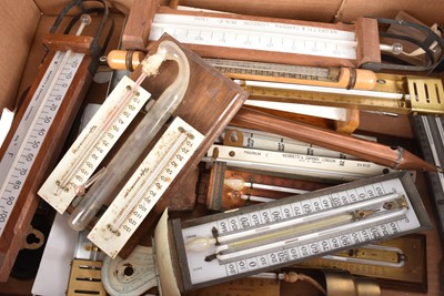 Lot 369 - A large collection of Thermometers