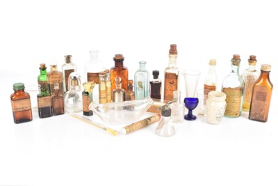 Lot 375 - A large collection of Medicine bottles