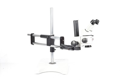 Lot 378 - A Leica Wild Heerbrugg Binocular Microscope
