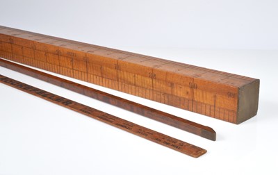 Lot 388 - Three 19th century measuring tools