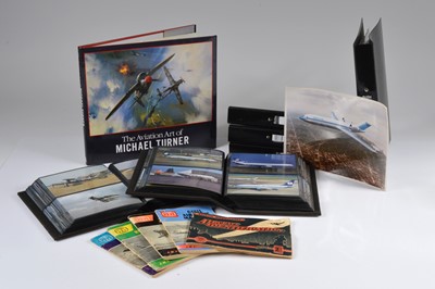 Lot 409 - A collection of Aviation photos and books