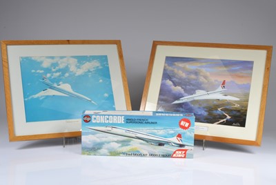 Lot 410 - Two Concorde prints