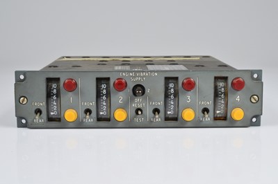 Lot 415 - A Concorde vibration indicator panel
