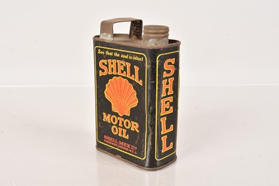 Lot 509 - A vintage miniature Shell Motor Oil Can