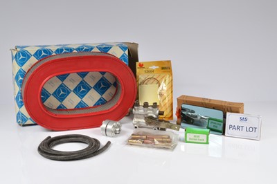 Lot 521 - A large collection of Mercedes Benz parts