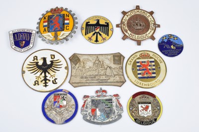Lot 526 - A group of German car badges