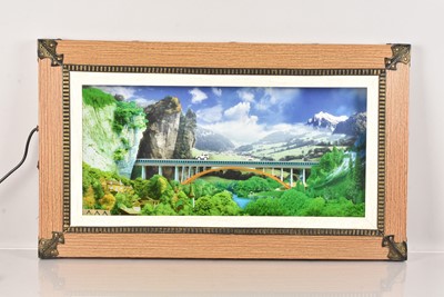 Lot 536 - A Motorized Artwork/Diorama
