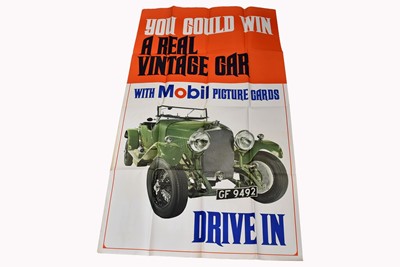Lot 543 - You Could Win A Real Vintage Car with Mobil Picture Cards'