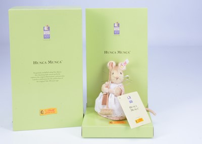 Lot 2 - A Steiff limited edition Beatrix Potter Hunca Munca mouse from a Tale of Two bad mice