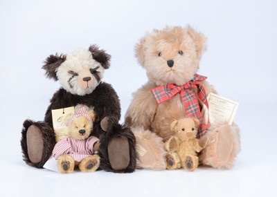Lot 13 - Four artist and collectors teddy bears