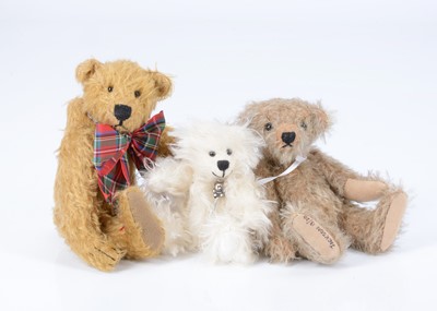 Lot 33 - Three small artisit teddy bears