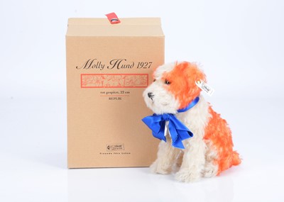 Lot 34 - A Steiff Limited edition Molly 1927 dog, replica