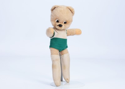 Lot 63 - A 1960s Schuco Bigo Bello Football player teddy bear