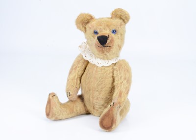Lot 74 - A 1920s Chad Valley Smiler teddy bear