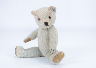 Lot 80 - A post-war British blue mohair teddy bear