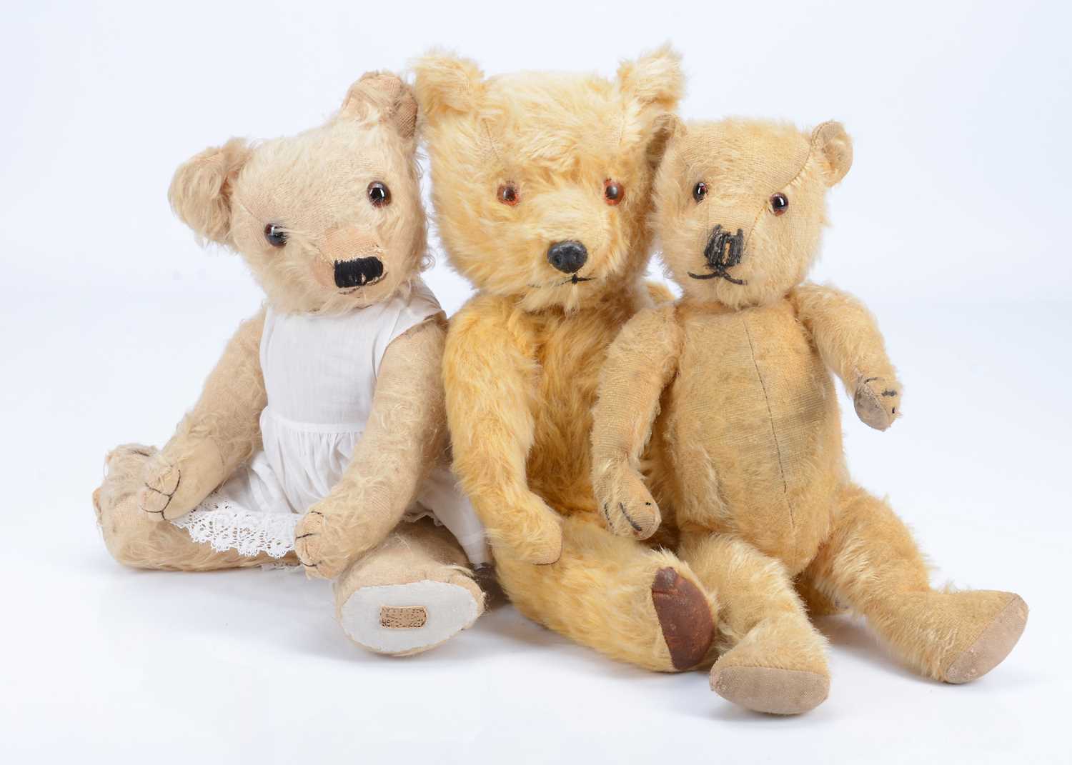 Lot 89 - Three British teddy bears