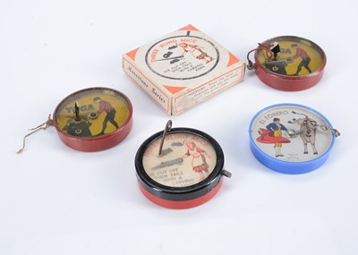 Lot 290 - Four trick sword toys