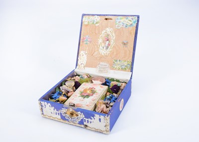 Lot 309 - A rare 19th century Valentine music box