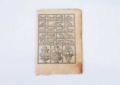 Lot 314 - Eight rare pages from Essempio di Recammi by Giovanni Antonio  Tagliente, circa 1530