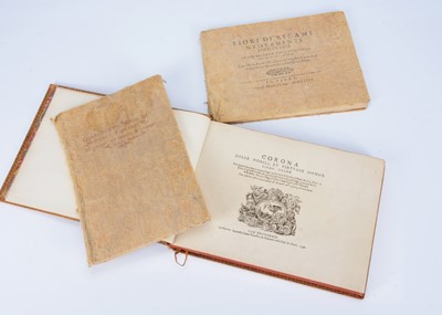 Lot 320 - An 19th century reprint of Italian Corona Delle Nobili, et Virtvose Donne Livro Primo by Casare Vecellio