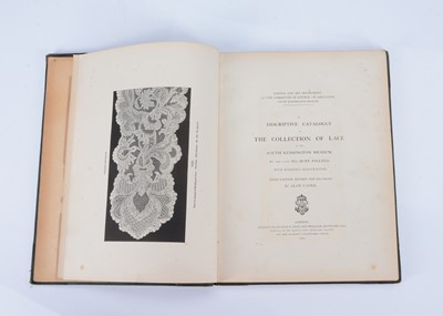 Lot 322 - A Descriptive Catalogue of The Collection of Lace in the South Kensington Museum (V & A), 1881